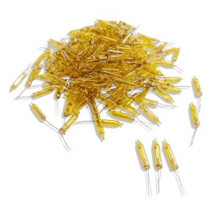 Lampada Sostitutiva pisellino Lampadina 12V - Confezione 100 Pisellini Giallo
